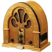 Old-time classic radio, drawn by Eli 5 Stone
